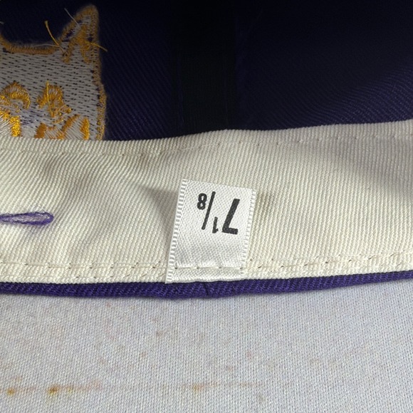 Vintage Washington Huskies Hat Sports Size 7 1/8 - Picture 6 of 8